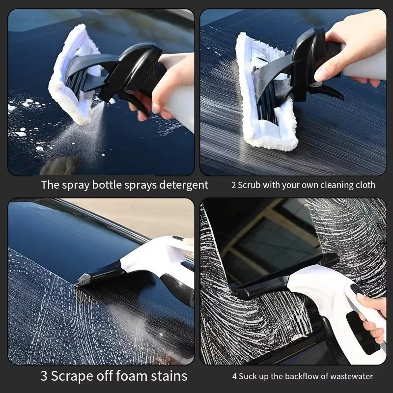 Cordless Electric Window Cleaner Rechargeable Glass Cleaning Machine