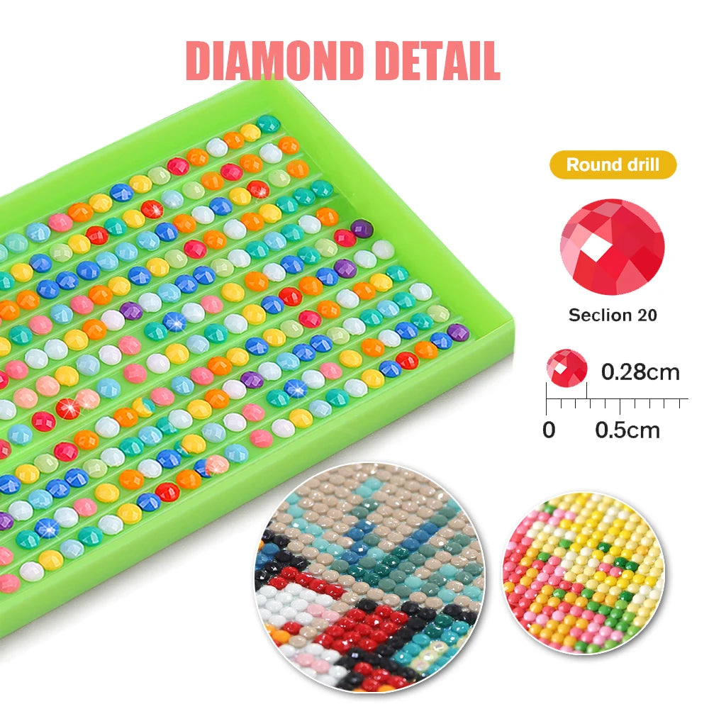 5D Diamond Mosaic Cat Animal New Product Full Square/Round Diamond Painting Sunflower Embroidery DIY Handmade Gift