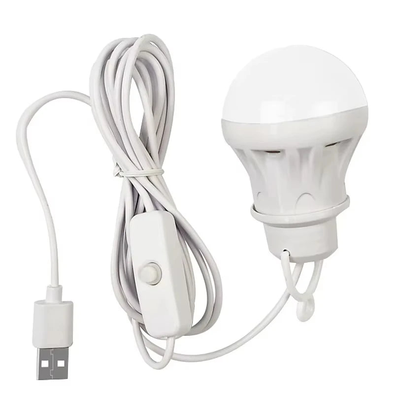 DC Led Lantern Camp Light Night Lamp Usb Emergency