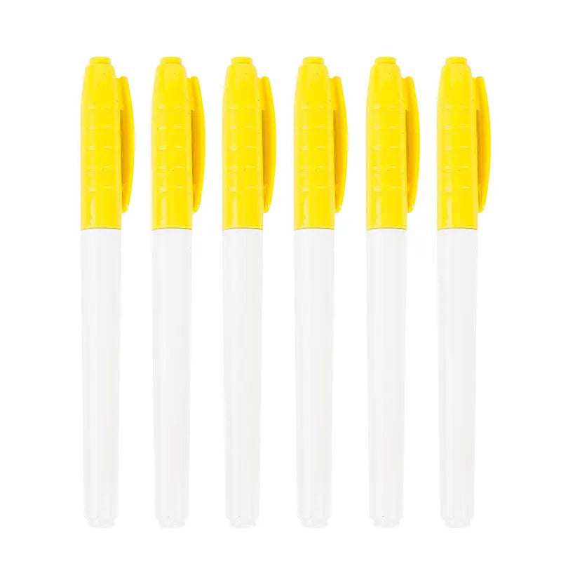 /Lot 0.5MM Erasable Whiteboard Pen 12 Colors Erasing Pen