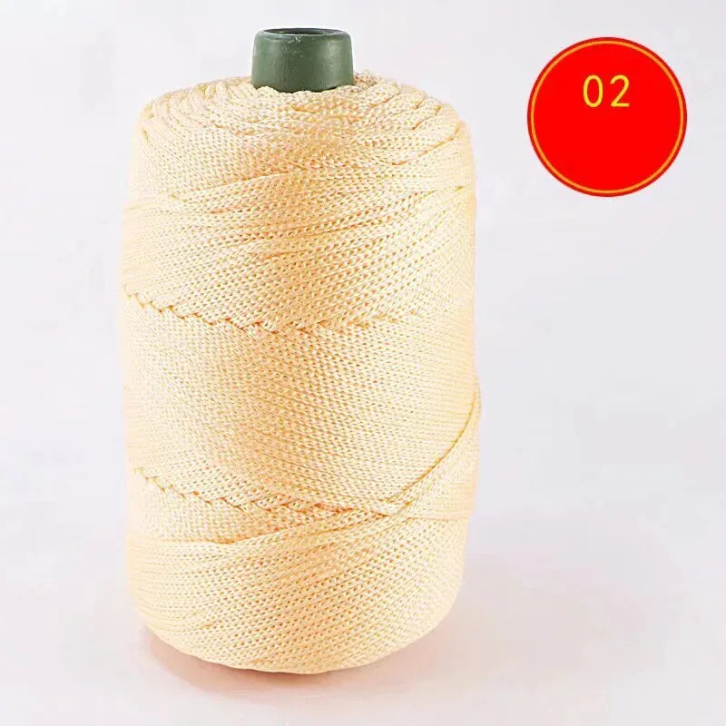225g Lightweight Ice Silk Thread Handcrafted for Summer Cool Hats, Sun Hats, Storage Baskets, Seat Cushions, Yarn