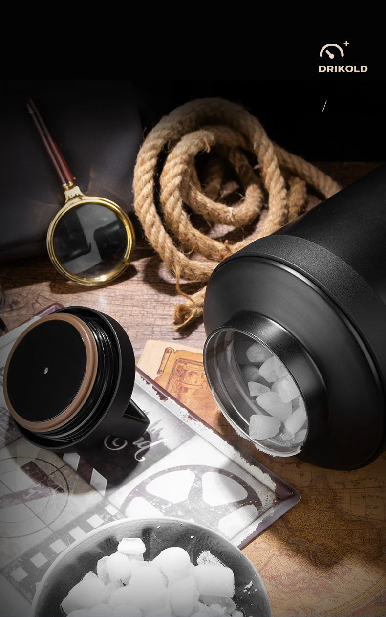GIANXI Leakproof Thermos Outdoor Portable Thermos Bottle Large Capacity Keep Warm And Cold Tumbler Thermal Water Bottle