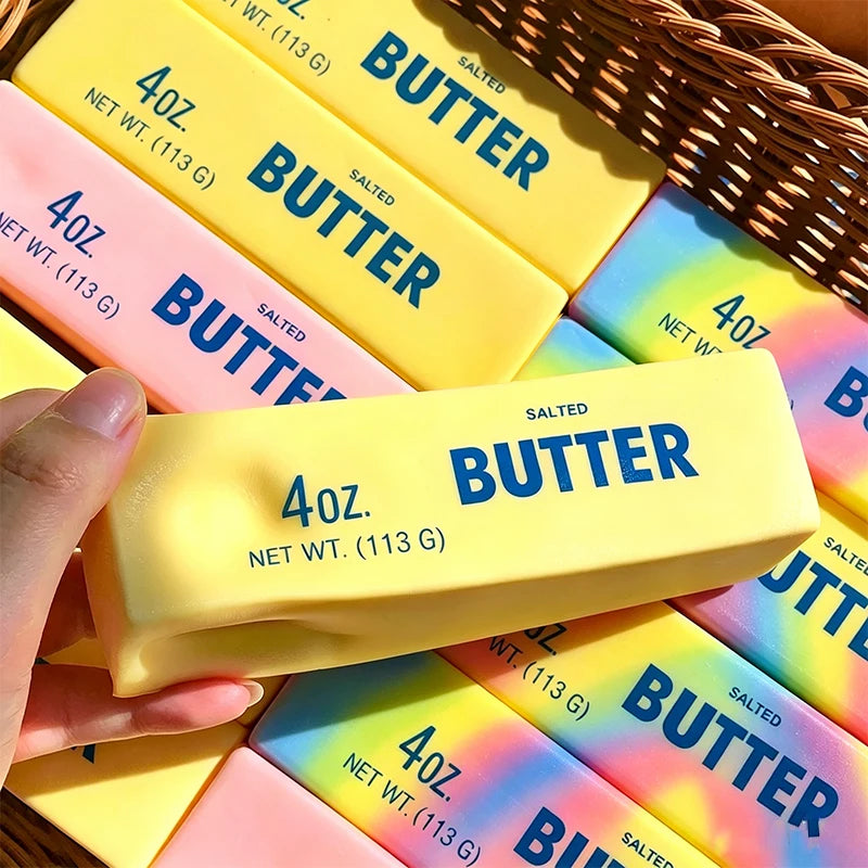 Squishy Butter Stick Fidget Toy Sticky Butter Stick Slow