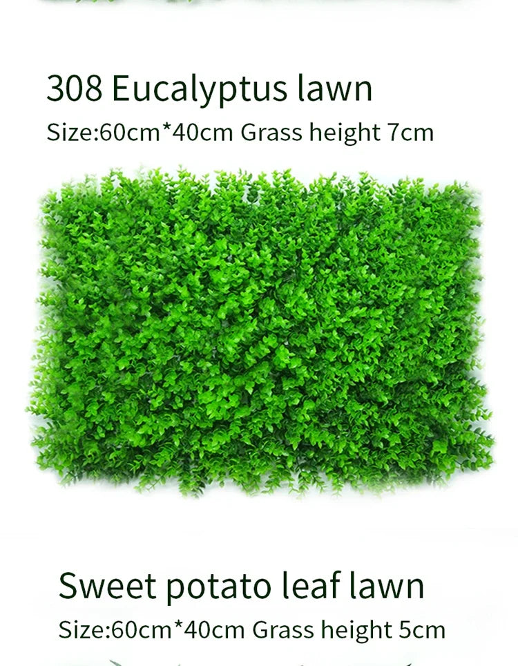 Grass Mat Green Artificial Moss Lawns Garden Turf Carpets Fake Sod Artificial Plant DIY Landscape Wedding Home Decor