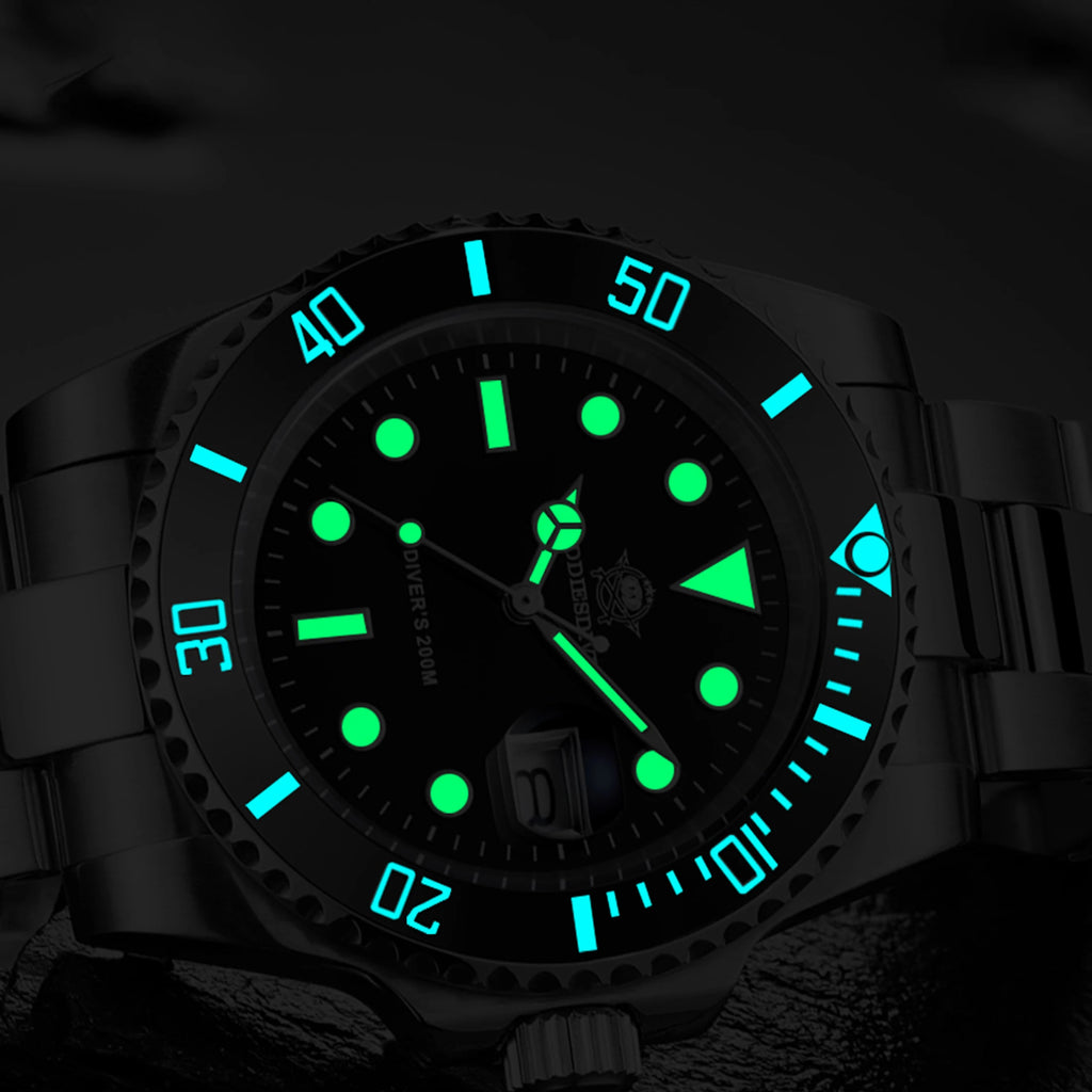 ADDIESDIVE Hot Selling Luxury Men's Diving Watch Steel BGW9
