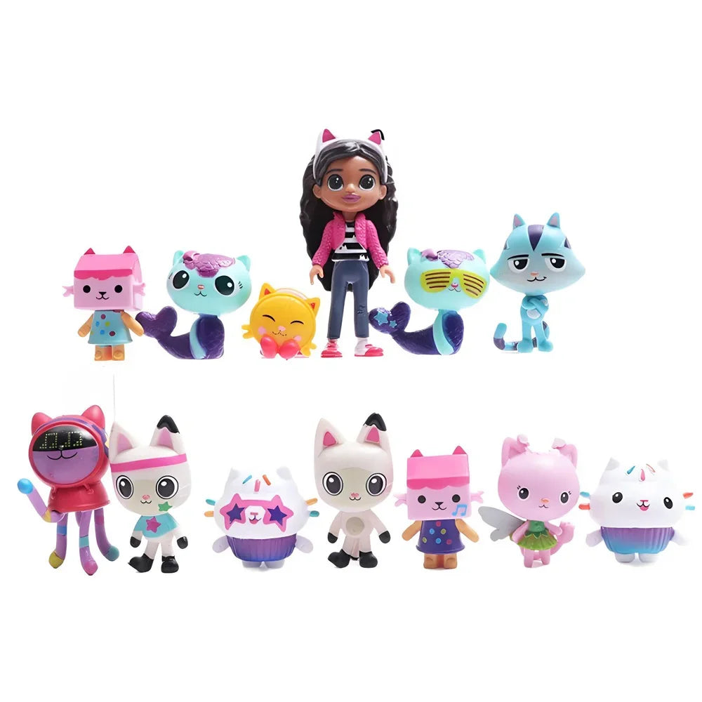 Gabby Dollhouse Cat Action Figure Toy