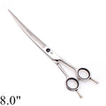 Dog Grooming Scissors Professional 5.5" 6" 7" 8" JP Stainless Bend UP Scissors Up Curved Shears Pet Scissors Animal Shears Z1028