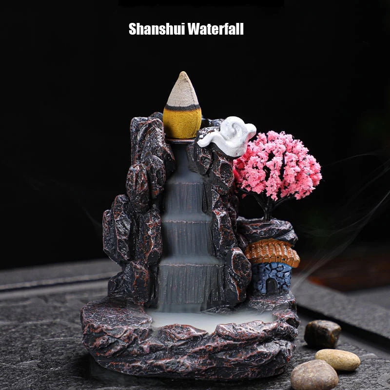 Waterfall Backflow Incense Burner