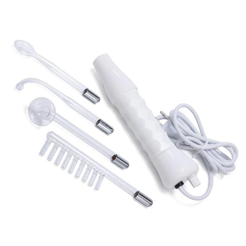Portable High Frequency Facial Wand LED Therapy Anti-Aging Skin