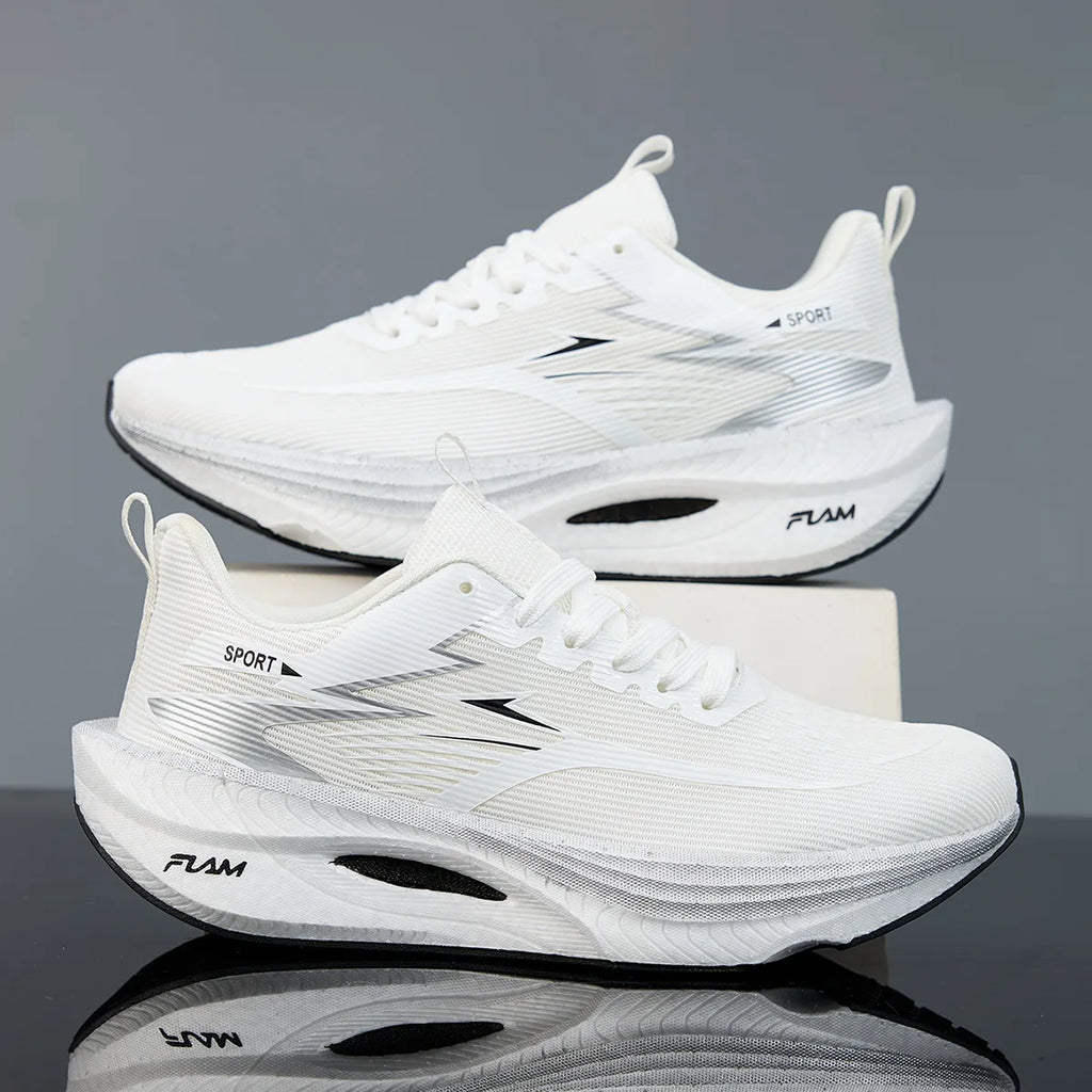 Men Sports Running Shoes Casual Marathon Breathable Lightweight Women's