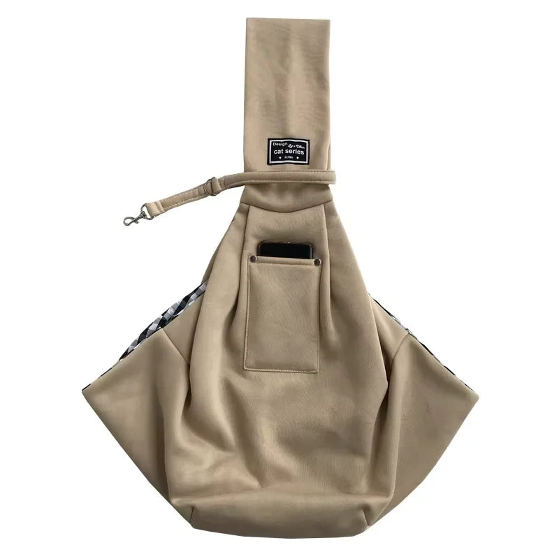 Pet Crossbody Shoulder Bag Carrier Bag Outdoor Travel Portable Cat Puppy Sling Carrier Bag Cat Backpacks Dog Carrying Supplies