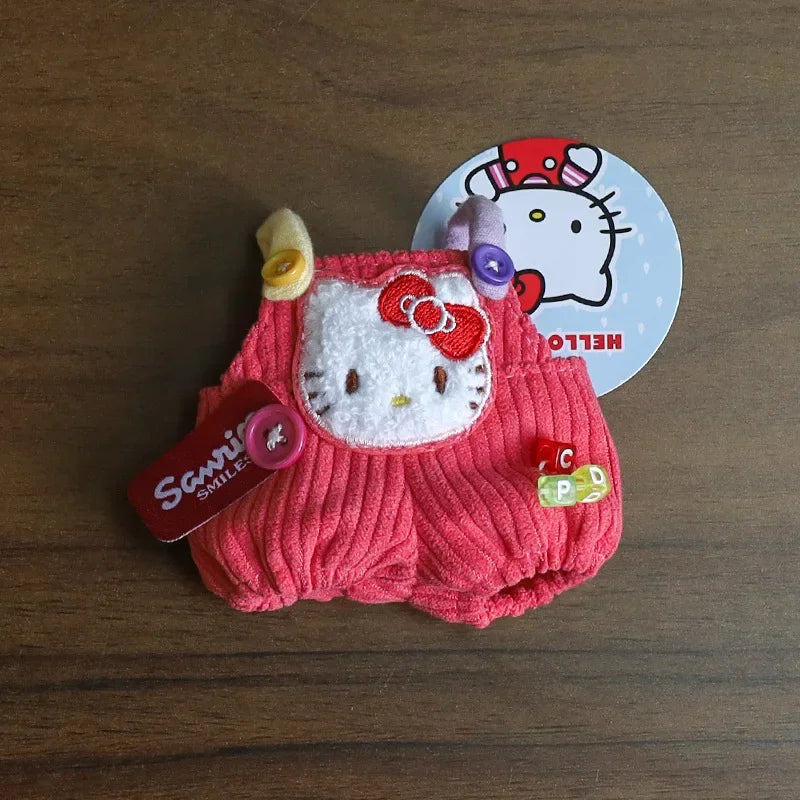Hot Sanrio For Labubu Series Clothing V1 V2 V3 Toys Cartoon Cute Kuromi Melody Pendant Clothing Doll Fashion Accessories Gift