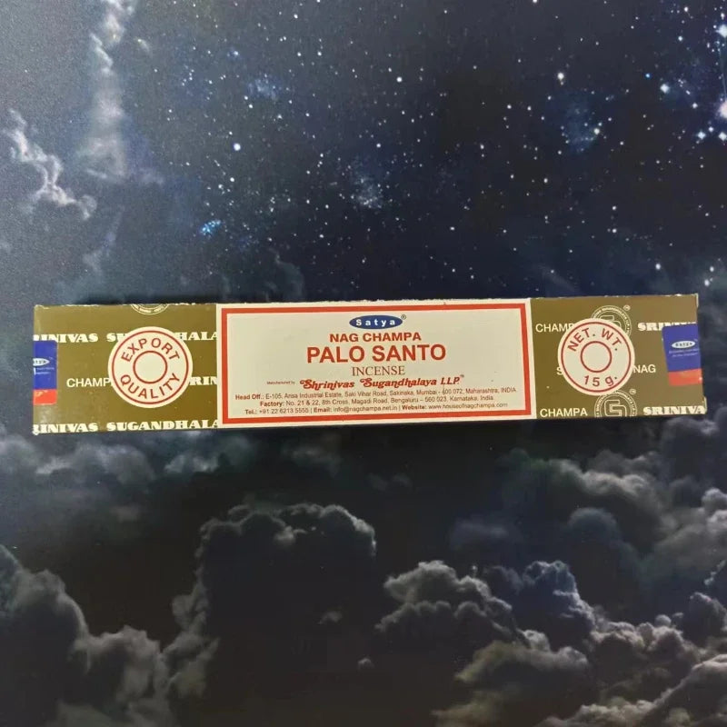 Satya Incense Sticks Handmade India White Sage Dragons Blood Natural Household Indoor Clean Air Incense Sticks NAG Champa