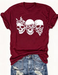 Happy Cartoon Skull T-Shirt