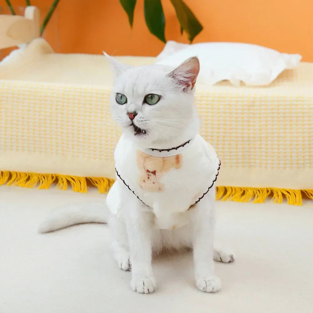 Luxury Pet Cat Costume Clothes for Cats Winter Kitten Sphynx Sweatshirt Puppy Fleece Vest Warm Jacket Coat Small Dogs Clothing