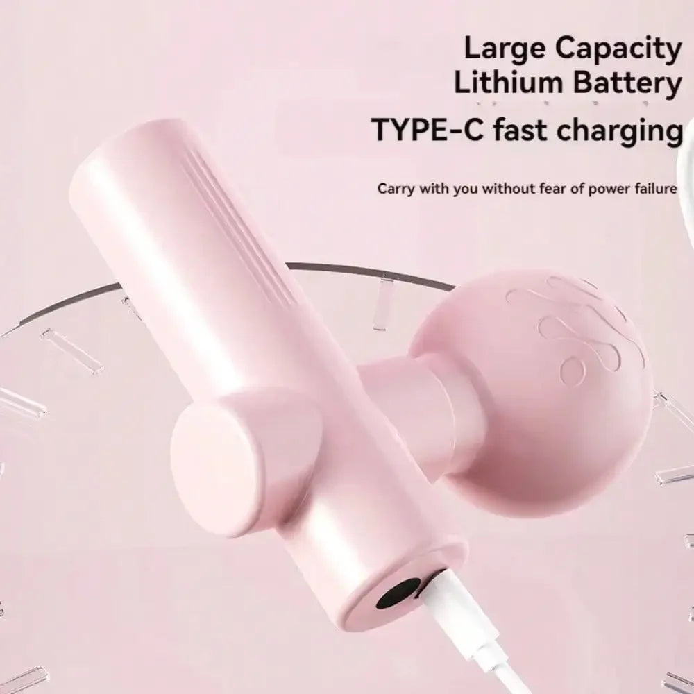 Portable Mini Massage Gun, Rechargeable