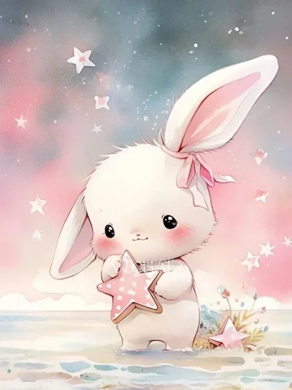 5D Fairy Dust Resin Diamond Painting Cartoon Cat Diamond Embroidery Mosaic Anime Girl Cross Stitch Set DIY Art Home Decor