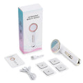 EMS Facial Beauty Device Ultrasonic Skin Care Machine Infrared Face Massager 5 Modes 5 Intensity USB Rechargeable for Women