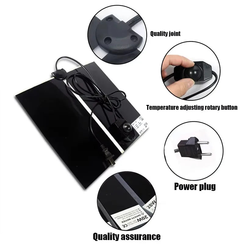 Reptile Heating Pad Spider Scorpion Palace Guarding Pet Snake Lizard