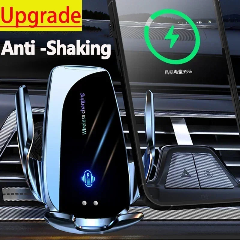Car Air Vent Wireless Charger Car Phone Holder Infrared Induction for iPhone15 14 13 12 Samsung Xiaomi Fast Charging Station