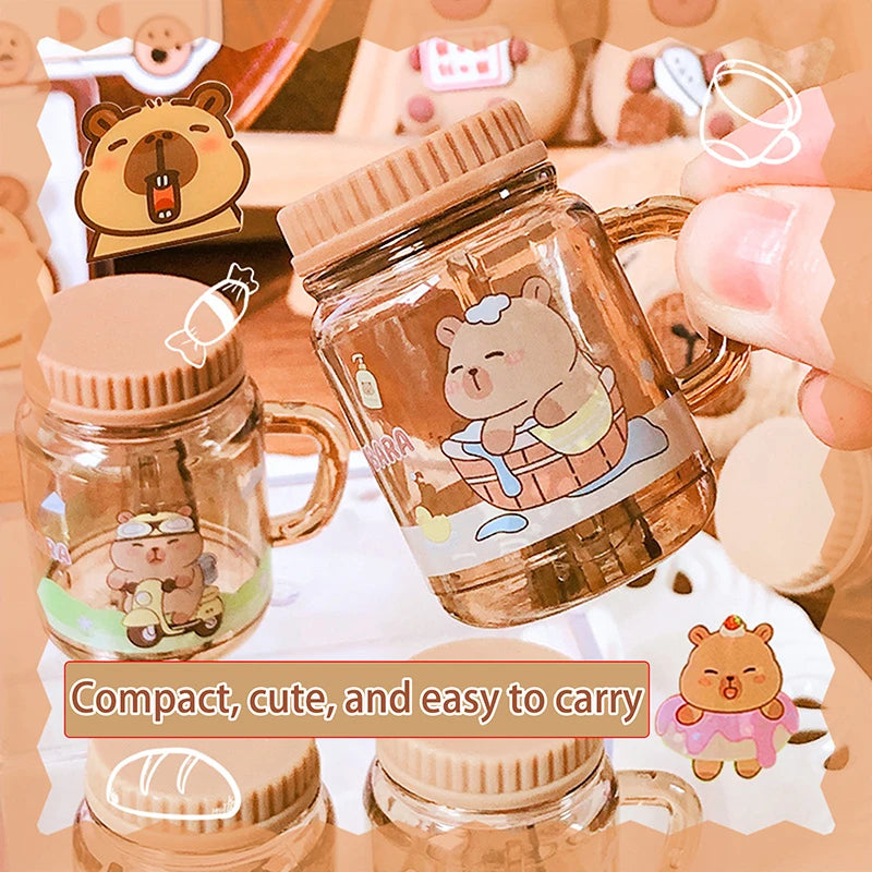 Kawaii Portable Capybara Pencil Sharpener Creative Cartoon Pencil Sharpener