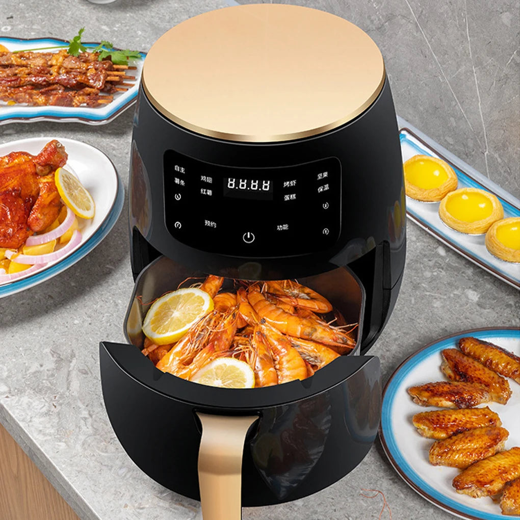 6L Air fryer Multi-functional intelligent touch screen oven Large