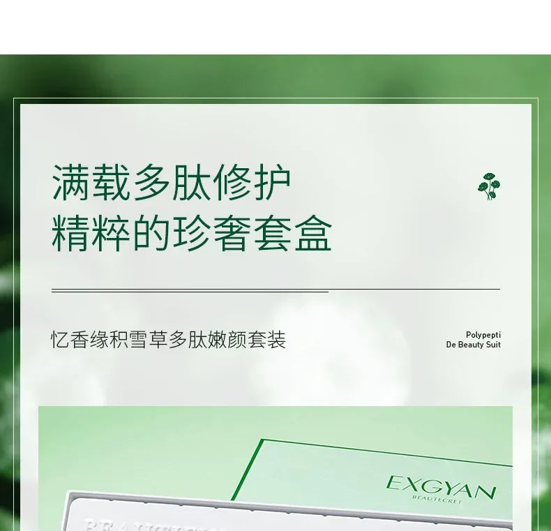 eCentella Asiatica Polypeptide Skin Care Set Aloe Moisturizing Oil-controlling Face Serum Cream Lotion Set Ascorbic Acid Essence