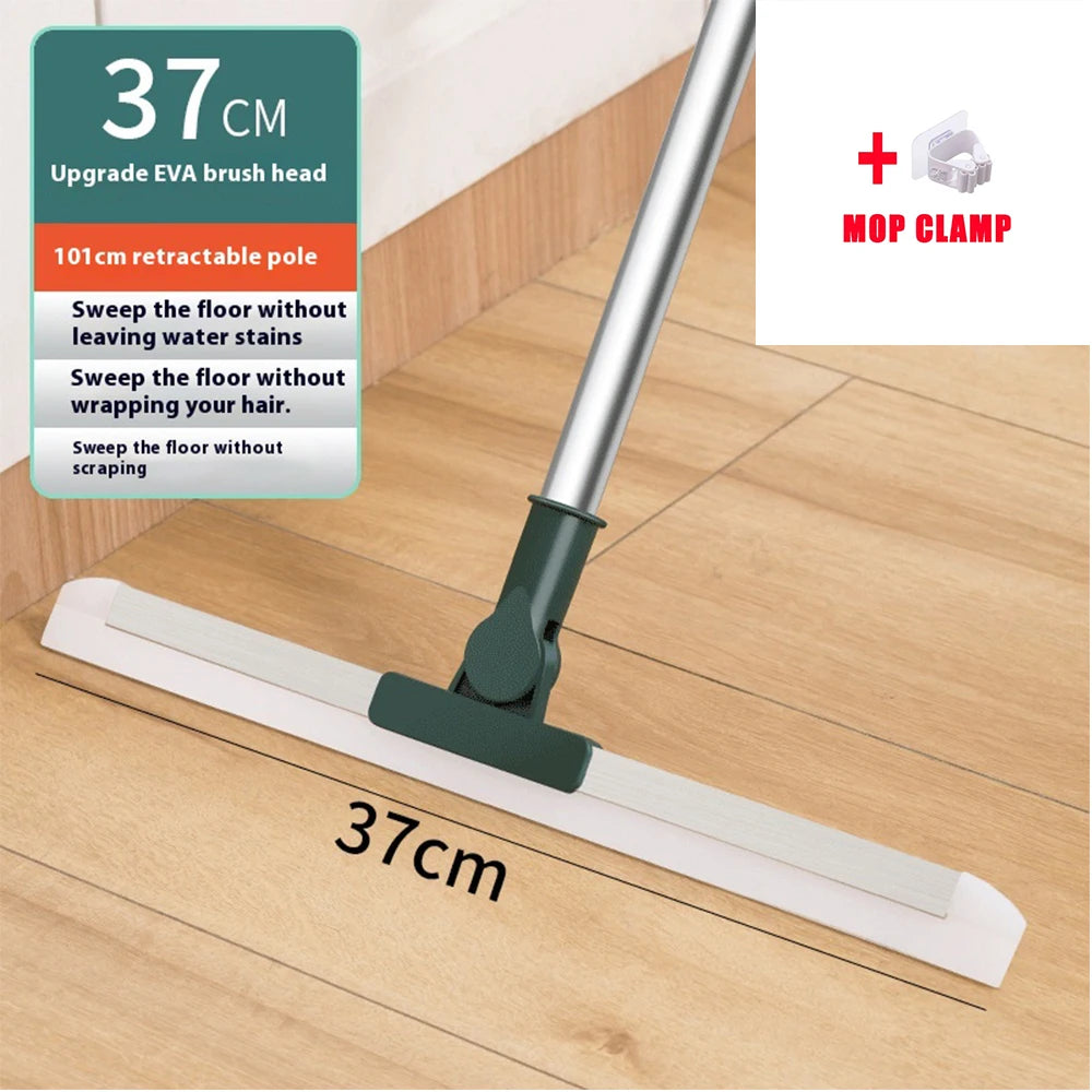 Multifunctional Magic Broom Water Scraper Silicone Wipers for Floor Scrubbing Water Sweep Floor Sweeping Kitchen Wipers