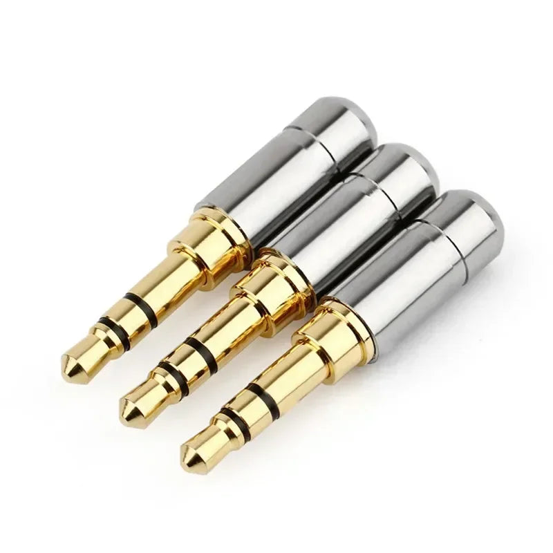 3.5mm Jack 2 3 4 Pole Earphone Plug Audio