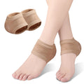 Heel Cups Plantar Fasciitis Support Feet Care Skin Repair Cushion Half-yard Socks Gel Silicone Heel Protector Sleeve Heel Pads