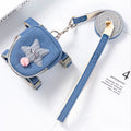 Pet Backpack Chest Strap Anti Breakaway Outdoor Cat Walking Leash Dog Leash Adjustable Cat and Dog Leash