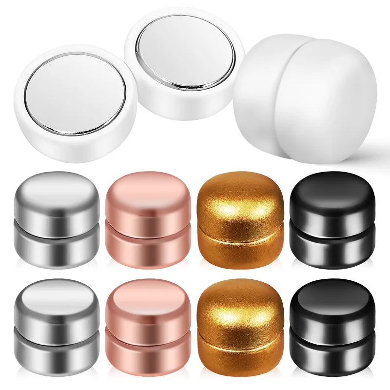 Brooch Headscarf Magnetic Pin Buttons For Clothing Buckle Hijab Brooch Strong Small Snaps Clothes Hat