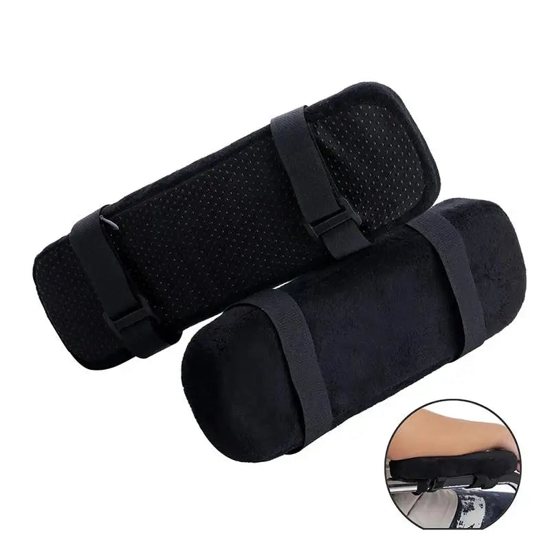 Useful 1Pcs2Pcs Office Chair Parts Arm Pad Memory Foam Armrest Cover Cushion Pads For Home Office Chair Comfortable Elbow Pillow
