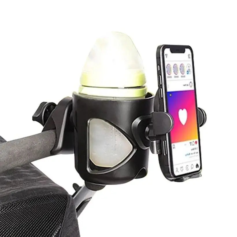 Cup Holder for Stroller Phone Holder Milk Bottle Support for