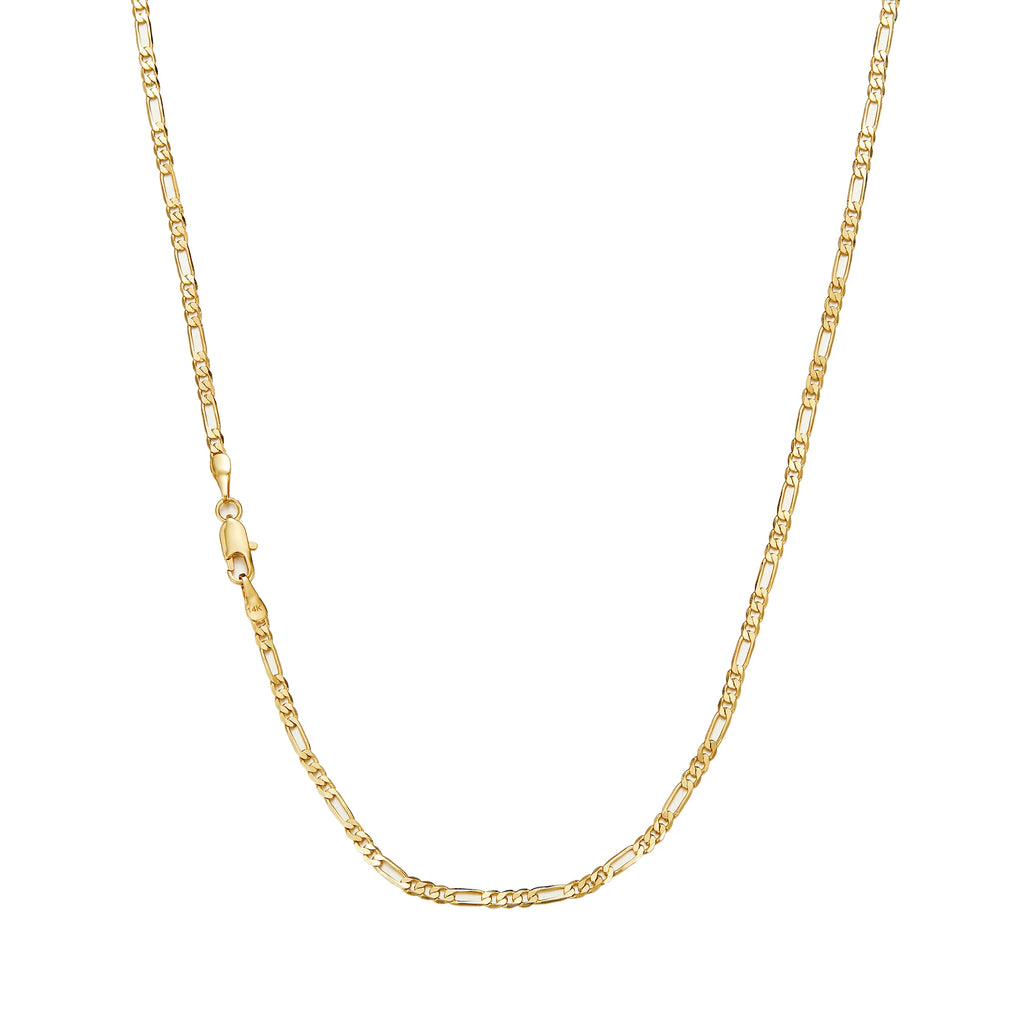 14K Gold Plated Cuban Link Chain Necklace