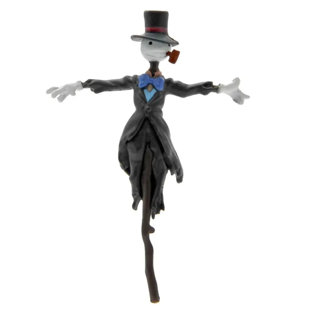 New DIY Landscape Decoration Mini Resin Scarecrow Statue Funny Cartoon Toy Ornaments