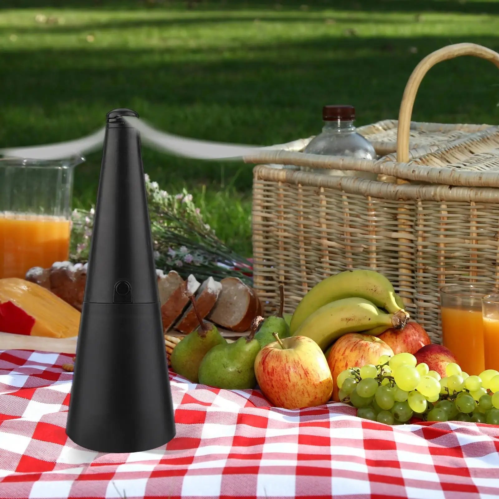 Automatic Mosquito Repellent Fan Fly Swatter Fan Portable Rechargeable Table Fly Fans Outdoor Kitchen Fly Repellent Fan