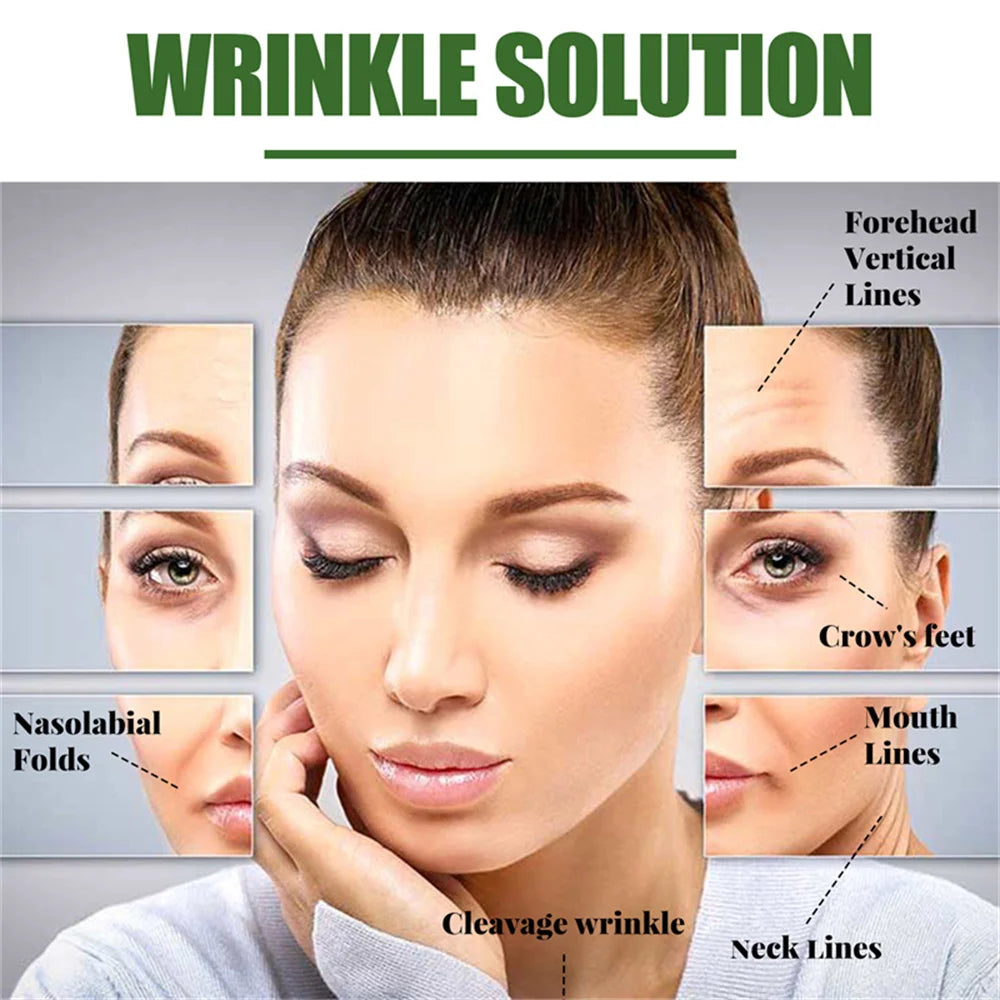 Instant Wrinkle Remover Face Serum Lifting Firming Fade Fine Lines Anti-aging Essence Whitening Brighten Nourish Skin Care