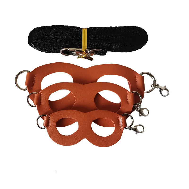 Hamster Chinchilla Mouse Rat Squirrel Harness Anti-biting Strap Split Traction Rope Small Pet Training Leash Anti Lost Rope