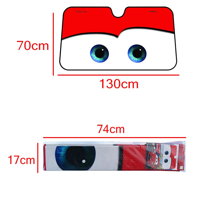 Car Solar Protection 6 Colors Eyes Heated Windshield Sunshade