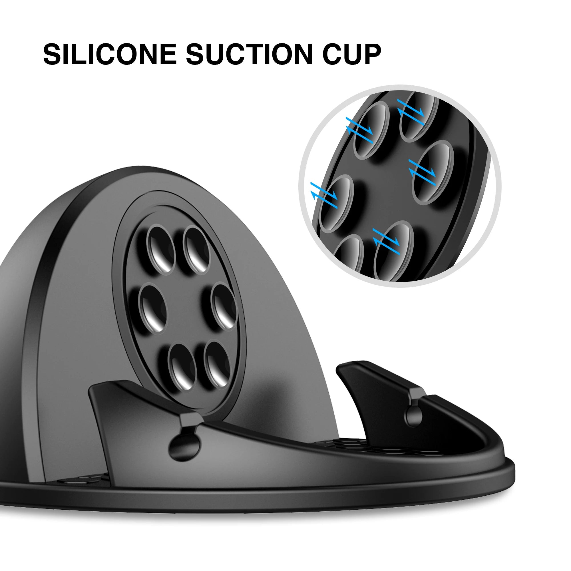 Car Phone Holder Wireless Charger Non-Slip,Mobile Phone Fast Wireless Charger for iPhone15W Wireless Car Charger Dashboard