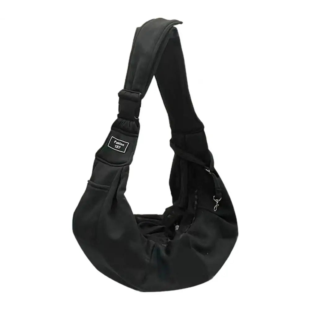 Small Bag on Pet Backpack Shoulder Strap with Hook Comfortable Puppy Carrier