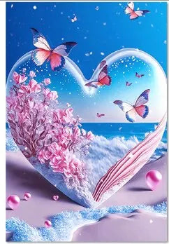 Starfish 5D Diamond Painting Fantasy Shell Seaside Scenery Full Diamond Embroidery Mosaic Cross Stitch Kits Bedroom Home Decor