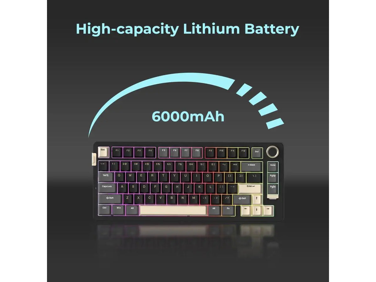 Rosewill Neon S75 Wireless Mechanical Gaming Keyboard USB-C