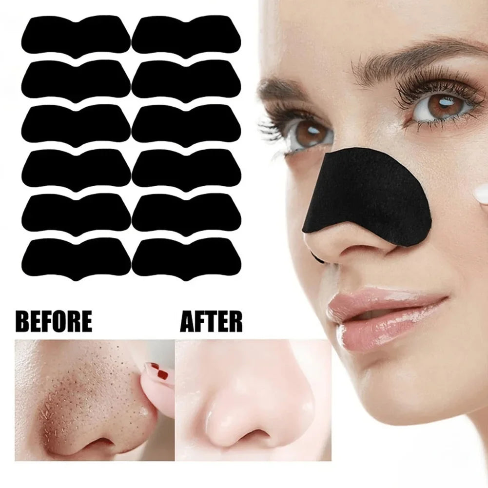 Unisex Nose Deep Cleansing Strips Blackhead Remover Mask for Acne Shrink Pore Nose Sticker Cleaner Skin Care Strip Tools