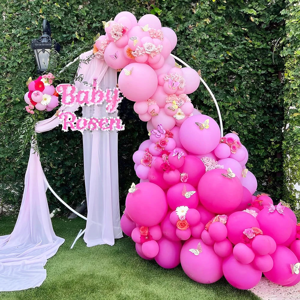 10/20/30/50pcs 10/12inch Blue Balloon Hot Pink Pastel Purple Balloons