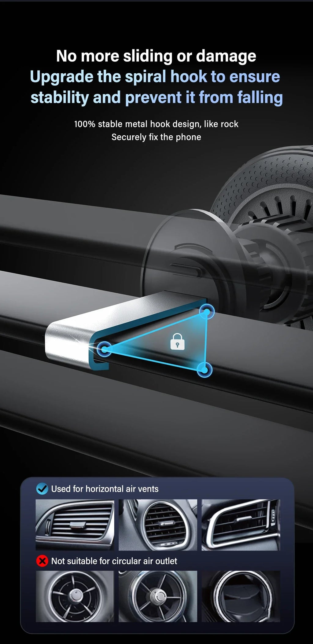N52 Magnetic Car Wireless Charger Retractable USB C Cable Phone Cooling Holder For Magsafe iPhone 16 15 14 Pro Max Fast Charging