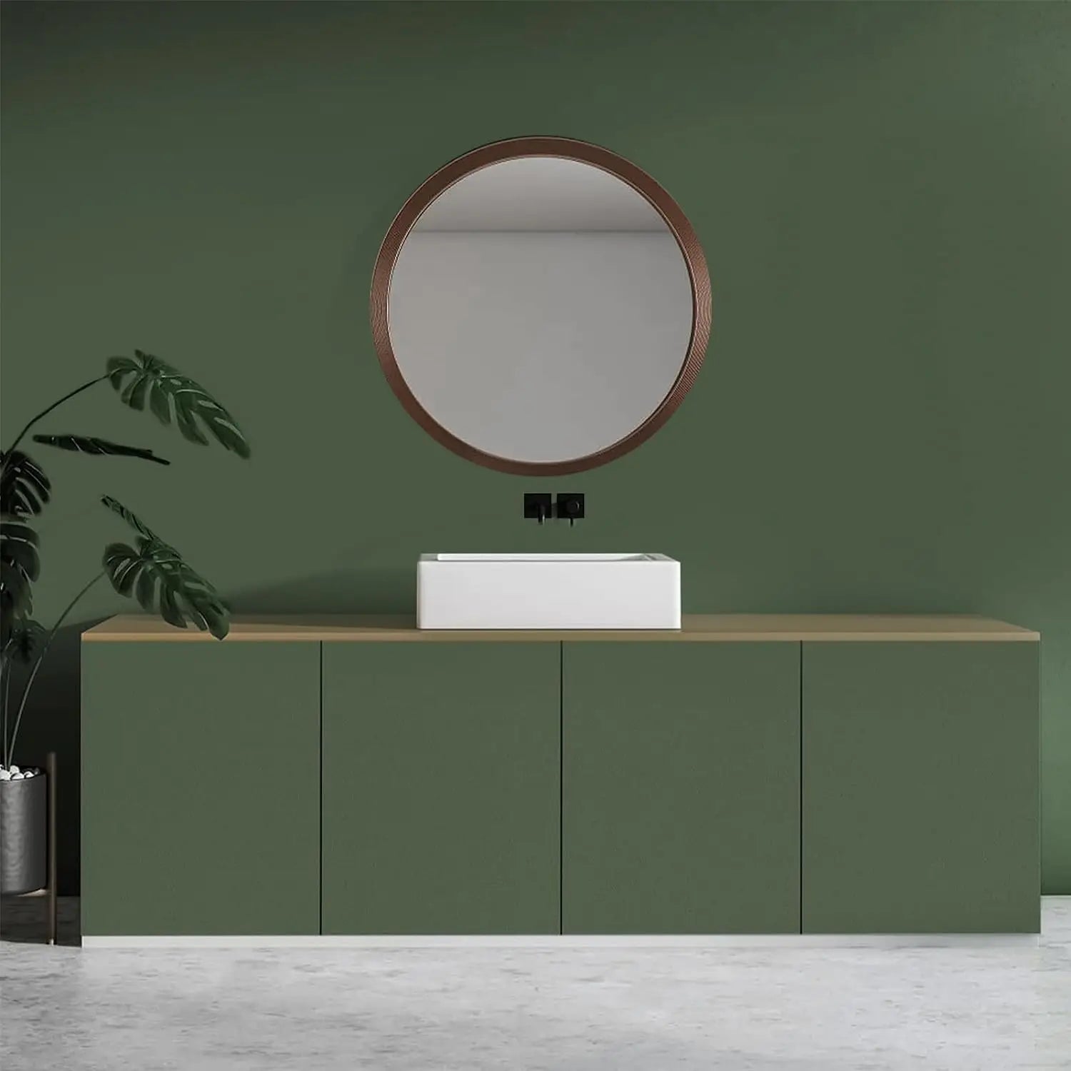Matte PVC Waterproof DIY Self Adhesive Vinyl Wallpaper Kitchen Cabinet Desktop Contact Paper Wall Sticker Home Decor Wall in Rol