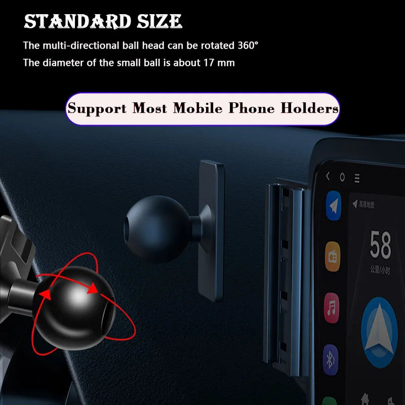 Car Mobile Phone Holder For Volkswagen ID.4 ID.5 2024 2025 12.9" Screen Mount MagSafe Bracket Wireless Charger Stand Accessories