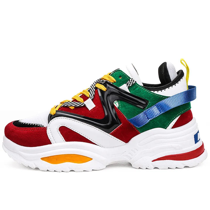 Customizable Stylish Women Running Shoes Increasing 6CM Sneakers